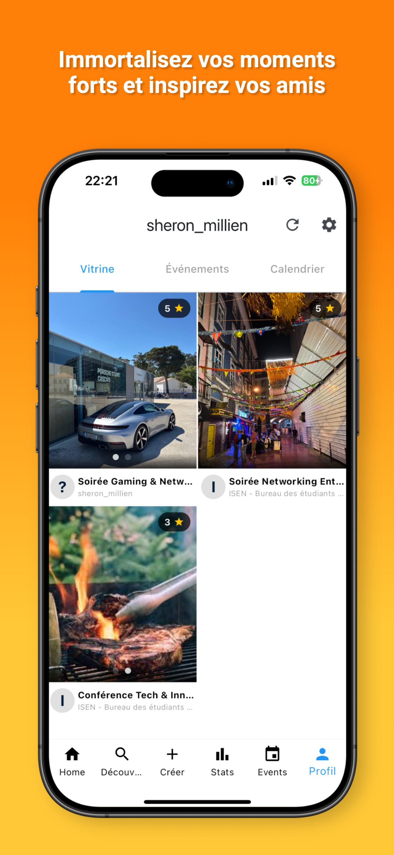 MassEvent - Statistiques et analytics d'événements